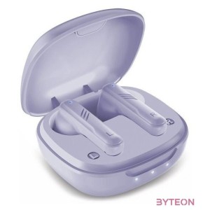 Genius HS-M905BT True Wireless Bluetooth lila fülhallgató