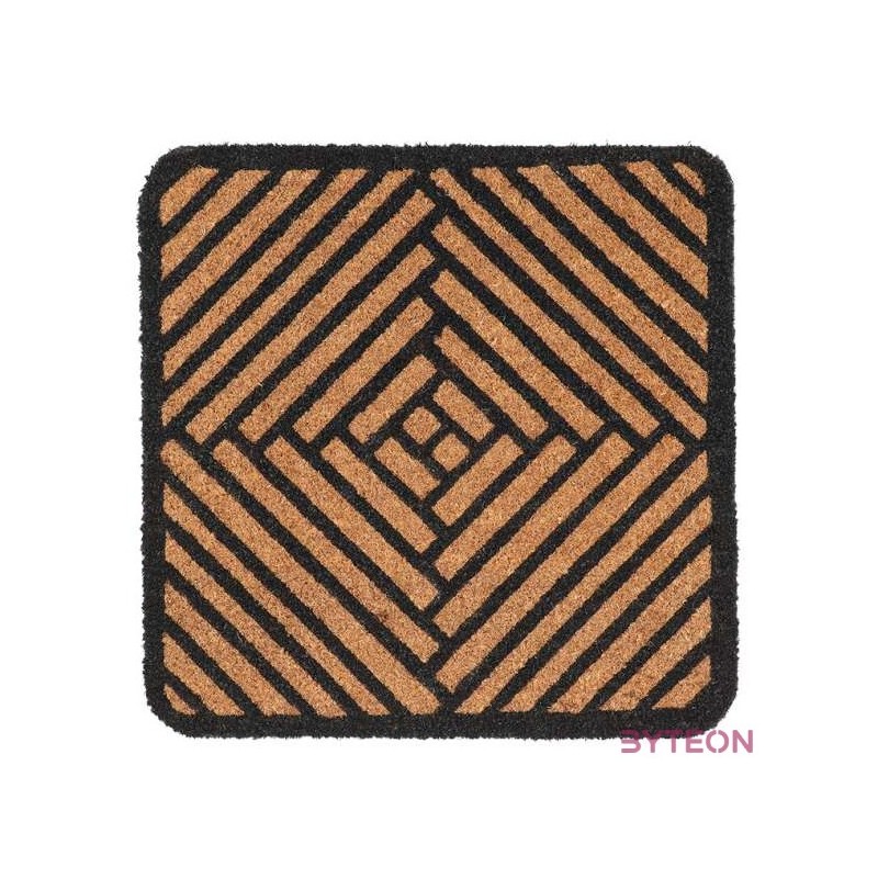 Lépcső mintás kókuszrost lábtörlő, 50 x 50 cm