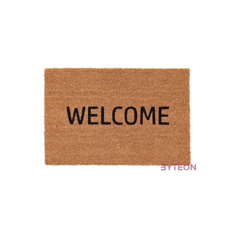 Welcome feliratos kókuszrost lábtörlő, 60x40 cm