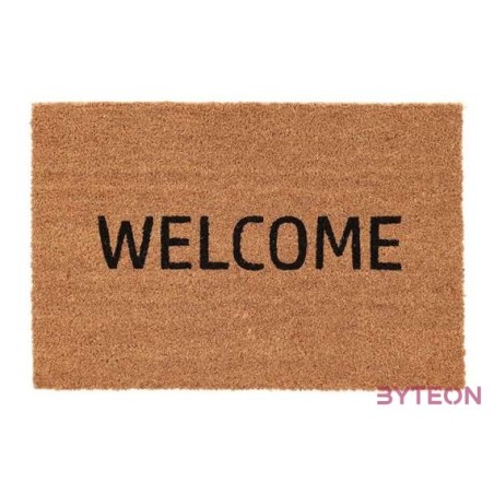 Welcome feliratos kókuszrost lábtörlő, 60x40 cm