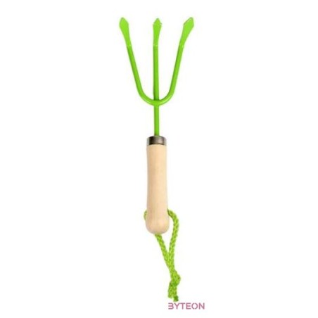 Gyerek kézi gereblye, zöld