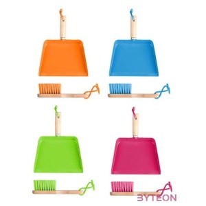 Gyerek seprű és lapát, kék