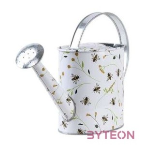 Méhecske mintás fém locsolókanna, 2 literes