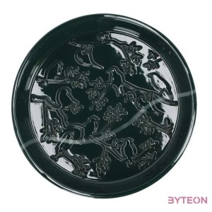 Kerámia madáritató, fürdető, fekete