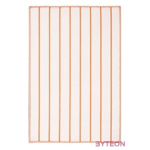 Csíkos kültéri szőnyeg, 120 x 180 cm, narancssárga