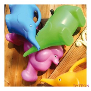 Színes elefánt locsolókanna, 1,5 literes, pink