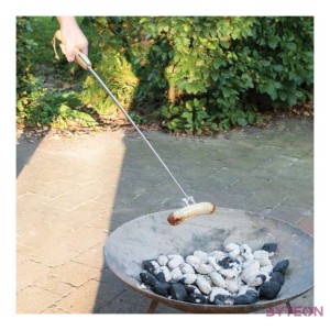 Teleszkópos szalonnasütő nyárs, 80 cm