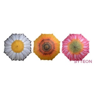 Gerberás esernyő, 105 cm átmérőjű