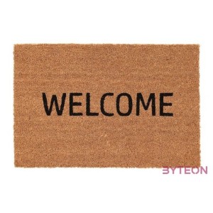 Welcome feliratos kókuszrost lábtörlő, 60x40 cm