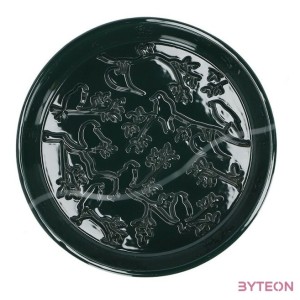 Kerámia madáritató, fürdető, fekete