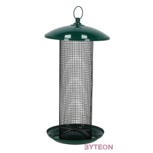 Felakasztható mogyoróadagolós madáretető, 44 cm