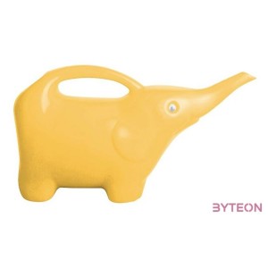 Színes elefánt locsolókanna, 1,5 literes, sárga