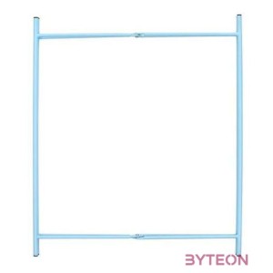 Összecsukható kék kisasztal