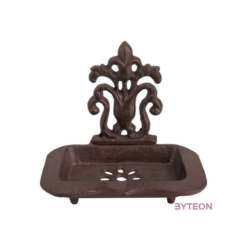 Öntöttvas szappantartó, 15 x 14 cm