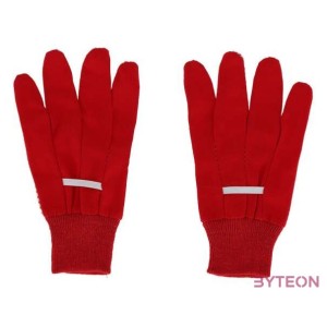 Kerti kesztyű, 23 cm, piros