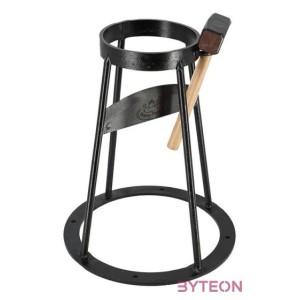 Öntöttvas gyújtós, tüzifa hasító készlet kalapáccsal, S