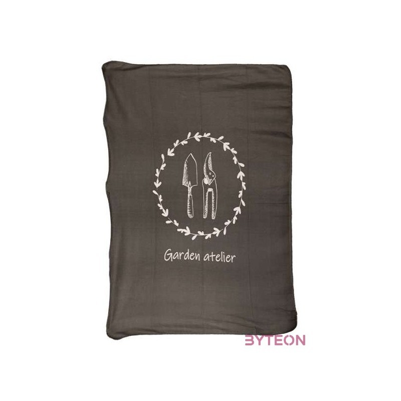 Kerti eszközös puha takaró, 130x180 cm