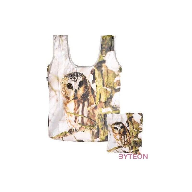 Összehajtható baglyos táska, 40 x 57 cm