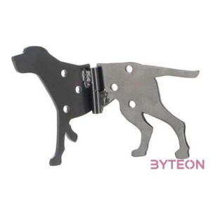 Kutya alakú zsanér szett, balra néző