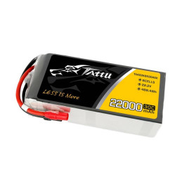 Tattu 22000mAh 22.2V 30C 6S1P LiPo AS150 + XT150 akkumulátor