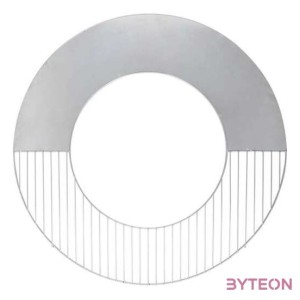 Fém grillrács és tárcsa, 62 cm átmérőjű