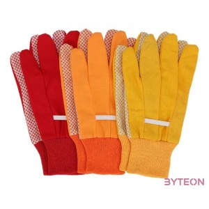 Kerti kesztyű, 23 cm, piros