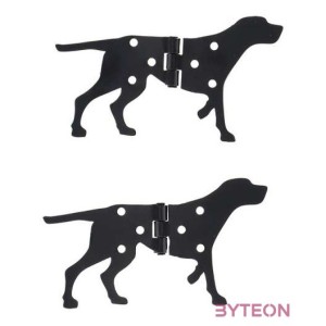 Kutya alakú zsanér szett, balra néző