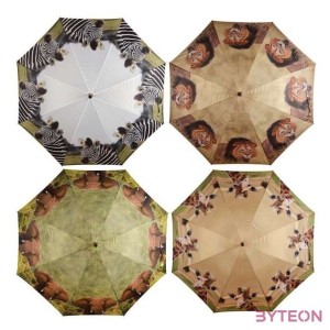 Zebrás esernyő, 120 cm átmérőjű