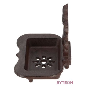 Öntöttvas szappantartó, 15 x 14 cm