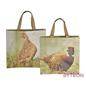 Bevásárló táska, fácános, 40 x 40 cm