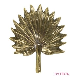 Pálmalevél formájú fém fogantyú, arany színű