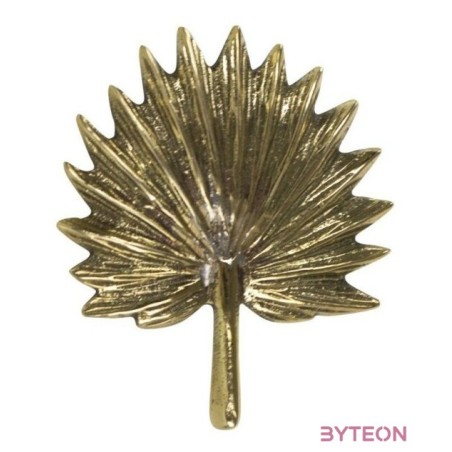 Pálmalevél formájú fém fogantyú, arany színű