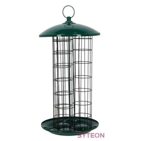 Felakasztható adagolós madáretető faggyúgolyóknak, 44 cm