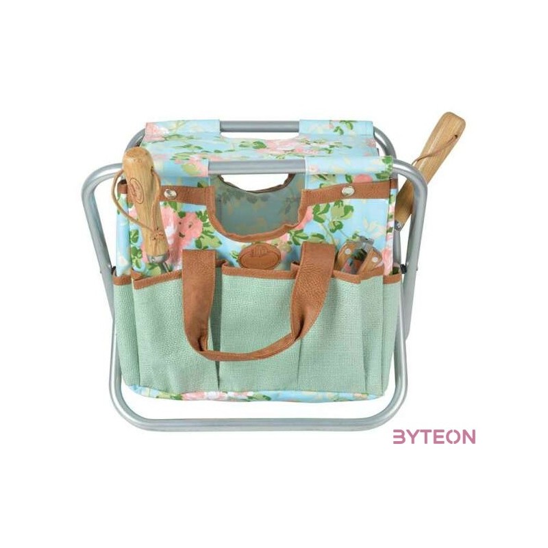 Rózsa mintás szerszámtartó szék