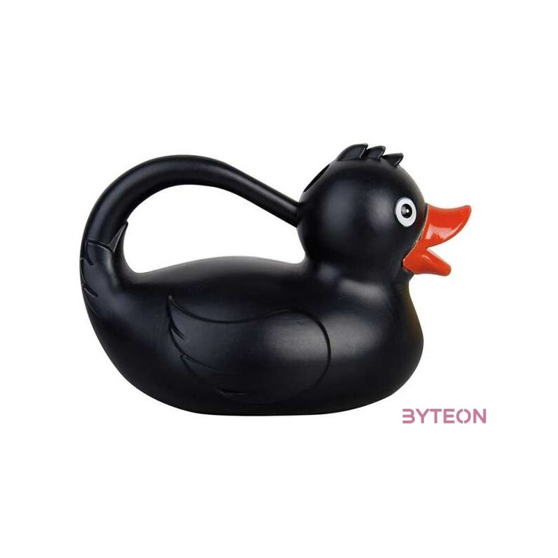 Fekete kacsa locsolókanna, 1,8 literes