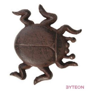 Öntöttvas fali dekoráció, szkarabeusz