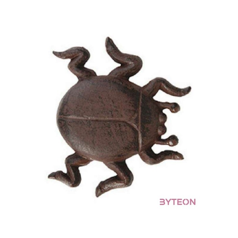 Öntöttvas fali dekoráció, szkarabeusz