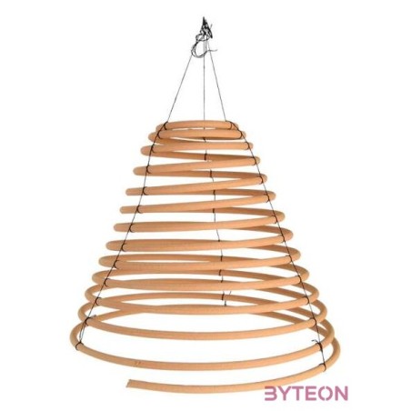 Citronella függő szúnyogriasztó spirál, 21,5 cm