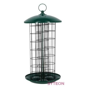 Felakasztható adagolós madáretető faggyúgolyóknak, 44 cm