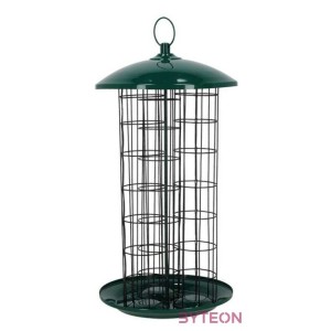 Felakasztható adagolós madáretető faggyúgolyóknak, 44 cm