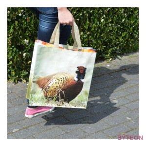 Bevásárló táska, fácános, 40 x 40 cm