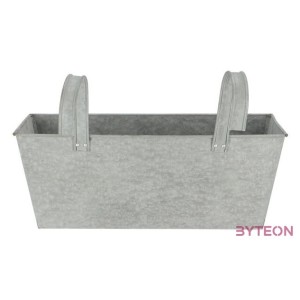 Felakasztható cink virágláda, 7 literes