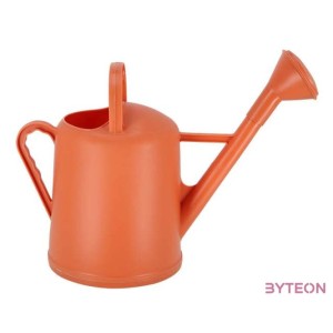 Műanyag kültéri locsolókanna, téglavörös, 10 literes