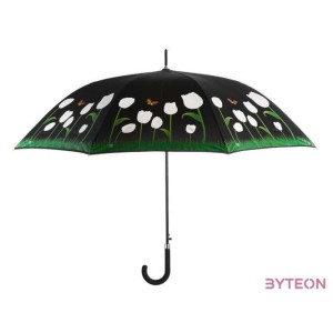 Esőre színváltós tulipános esernyő, 116 cm átmérőjű