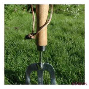 Rozsdamentes acél villa, kőrisfa nyéllel, 30 cm