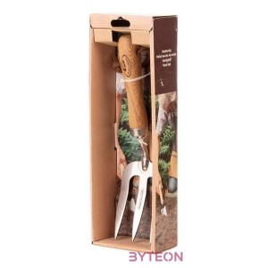 Rozsdamentes acél villa, kőrisfa nyéllel, 30 cm