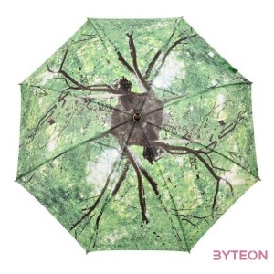 Lomb mintás esernyő, 120 cm átmérőjű