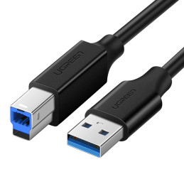 "UGREEN US210 USB 3.0 AB kábel nyomtatóhoz, 2m (fekete) "