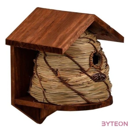 Méhkas alakú fa madárház, 26 cm