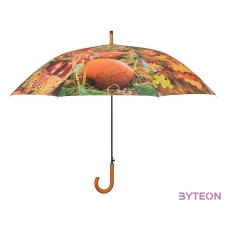 Őszi hangulatú esernyő, 120 cm átmérőjű